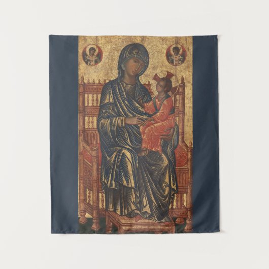 Madonna en kind l orthodox l katholieke kerk, wandkleed (Voorkant)
