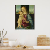 Madonna en Kind - Lorenzo Credi Fijne Kunst Poster (Keuken)