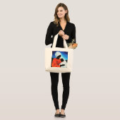 Madonna en kind - Lullabye 2008 Grote Tote Bag (Voorkant (model))