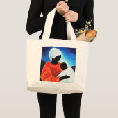 Madonna en kind - Lullabye 2008 Grote Tote Bag (Voorkant (product))