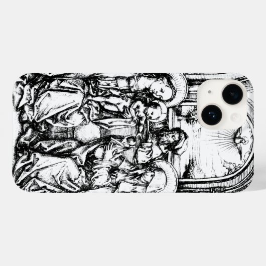 Madonna en kind Maagd Maria Case-Mate iPhone Case (Achterkant (horizontaal))