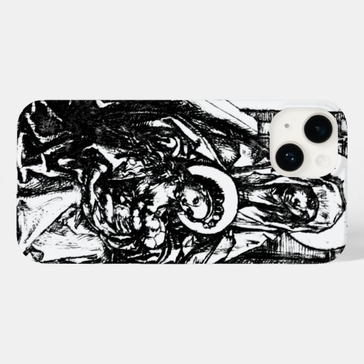 Madonna en kind Maagd Maria Case-Mate iPhone Case (Achterkant (horizontaal))