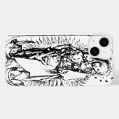 Madonna en kind Maagd Maria Case-Mate iPhone Case (Achterkant (horizontaal))