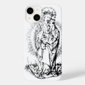 Madonna en kind Maagd Maria Case-Mate iPhone Case (Achterkant)