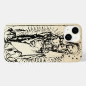 Madonna en kind Maagd Maria Case-Mate iPhone Case (Achterkant (horizontaal))