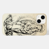 Madonna en kind Maagd Maria Case-Mate iPhone Case (Achterkant (horizontaal))
