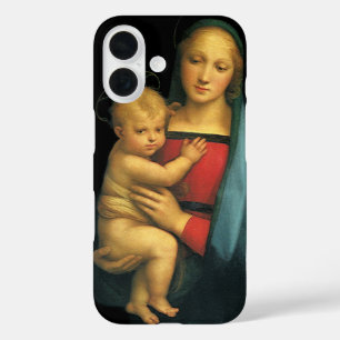 Madonna En Kind, Madonna del Granduca door Raphael iPhone 16 Hoesje