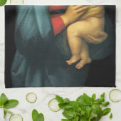 Madonna en Kind, Madonna del Granduca van Raphael Theedoek (Gevouwen)