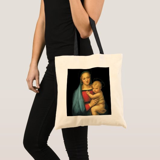 Madonna en kind, Madonna del Granduca van Raphael Tote Bag (Voorkant (product))