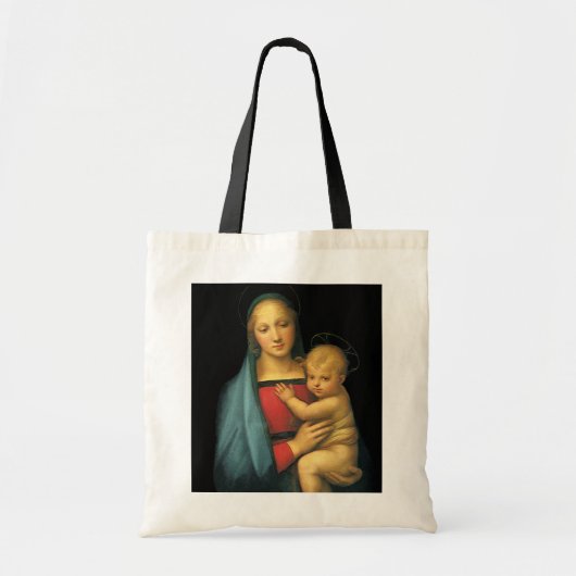 Madonna en kind, Madonna del Granduca van Raphael Tote Bag (Voorkant)