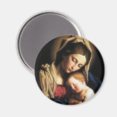 MADONNA EN KIND MAGNEET (Voorkant / Achterkant)