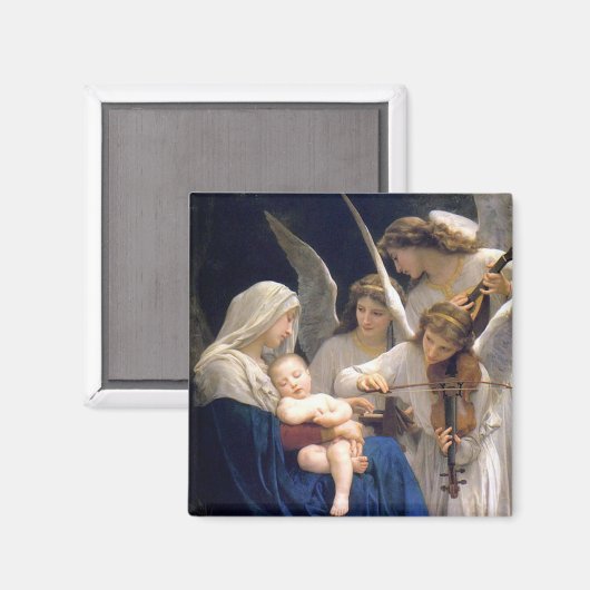 Madonna en kind magneet (Voorkant / Achterkant)