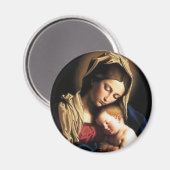MADONNA EN KIND MAGNEET (Voorkant / Achterkant)