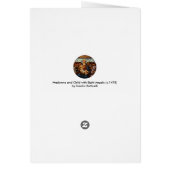 Madonna en kind met acht Angels van Botticelli (Achterkant)