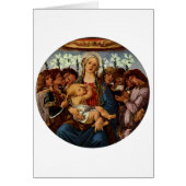 Madonna en kind met acht Angels van Botticelli (Voorkant)