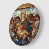 Madonna en kind met acht Angels van Botticelli Grote Klok (Hoek)