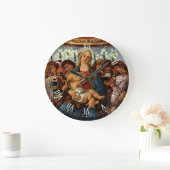 Madonna en kind met acht Angels van Botticelli Grote Klok (Huis)