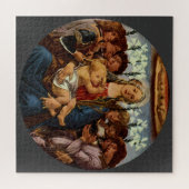 Madonna en kind met acht Angels van Botticelli Legpuzzel (Horizontaal)