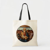 Madonna en kind met acht Angels van Botticelli Tote Bag (Voorkant)