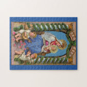 Madonna en kind met Angels Jigzaag Puzzle Legpuzzel (Horizontaal)