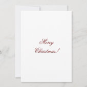 Madonna en kind met boek - Kerstmis Kaart (Achterkant)