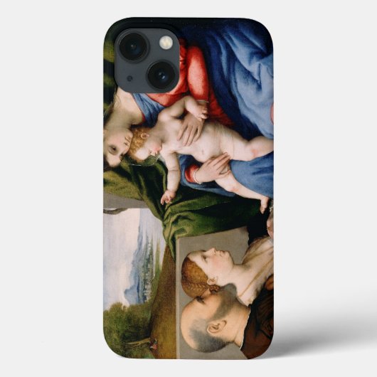 Madonna en kind met de Baby Sint John Case-Mate iPhone Case (Achterkant)
