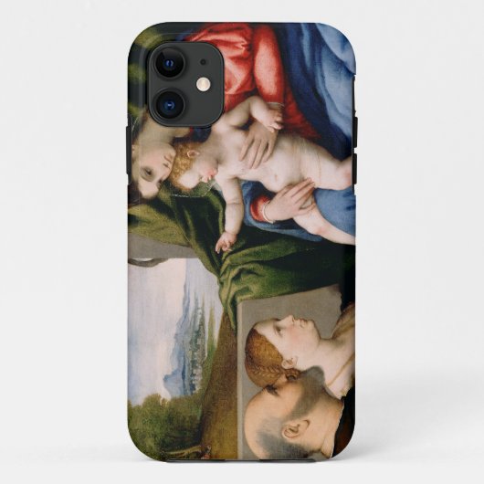 Madonna en kind met de Baby Sint John Case-Mate iPhone Case (Achterkant)