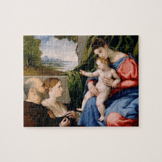 Madonna en kind met de Baby Sint John Legpuzzel (Horizontaal)
