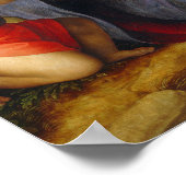 Madonna en kind met de Baby Sint John Poster (Hoek)