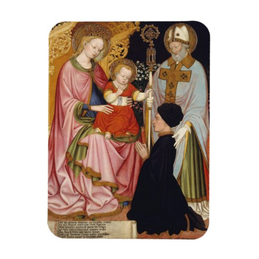 Madonna en kind met de donor magneet (Verticaal)