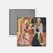 Madonna en kind met de donor magneet (Voorkant / Achterkant)