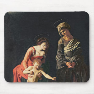 Madonna en kind met een Serpent, 1605 Muismat