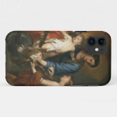 Madonna en kind met engelen Case-Mate iPhone case (Achterkant (horizontaal))