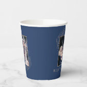 Madonna en kind met engelen heilige vakantie papieren bekers (Links)