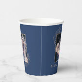 Madonna en kind met engelen heilige vakantie papieren bekers (Rechts)