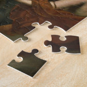 Madonna en kind met engelen legpuzzel (Zijkant)