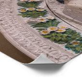 Madonna en kind met engelen Luca Della Robbia Poster (Hoek)