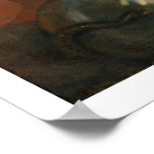 Madonna en kind met engelen poster (Hoek)