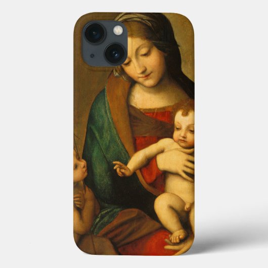 Madonna en kind met heiligen Case-Mate iPhone case (Achterkant)