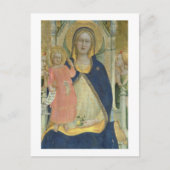 Madonna en Kind met heiligen, detail sh Briefkaart (Voorkant)