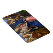 Madonna en kind met heiligen magneet (Rechterzijde)