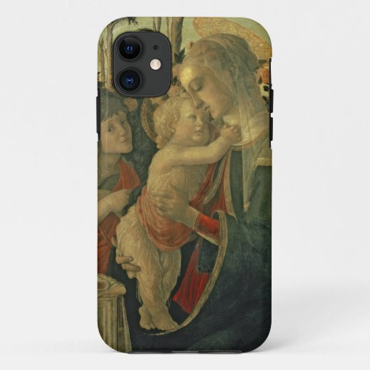 Madonna en Kind met Johannes de Doper (olieverf op Case-Mate iPhone Case (Achterkant)