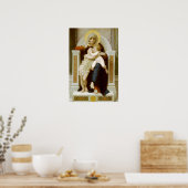 Madonna en kind met John de Baptist Poster (Keuken)