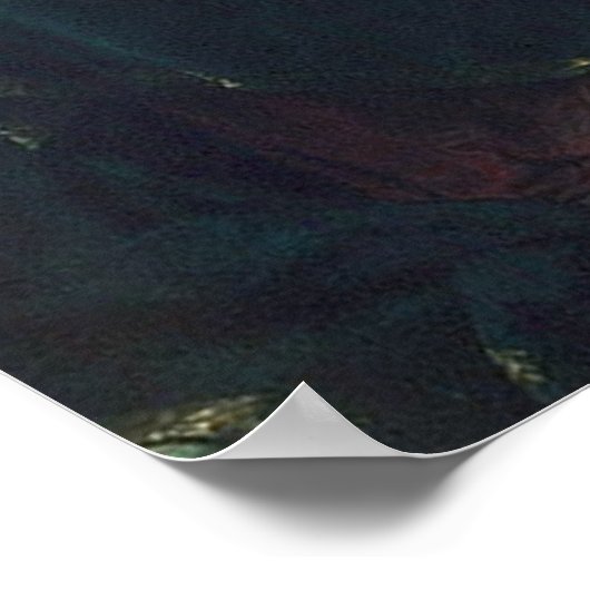 Madonna en kind met John de Baptist Poster (Hoek)