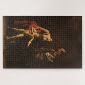 Madonna en kind met Sint-Anna - Caravaggio Legpuzzel (Horizontaal)