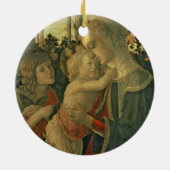 Madonna en Kind met Sint-Janskruid de Baptist (oli Keramisch Ornament (Achterkant)