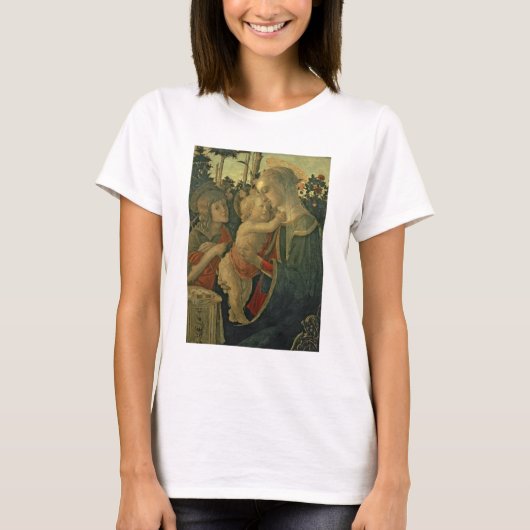 Madonna en Kind met Sint-Janskruid de Baptist (oli T-shirt (Voorkant)