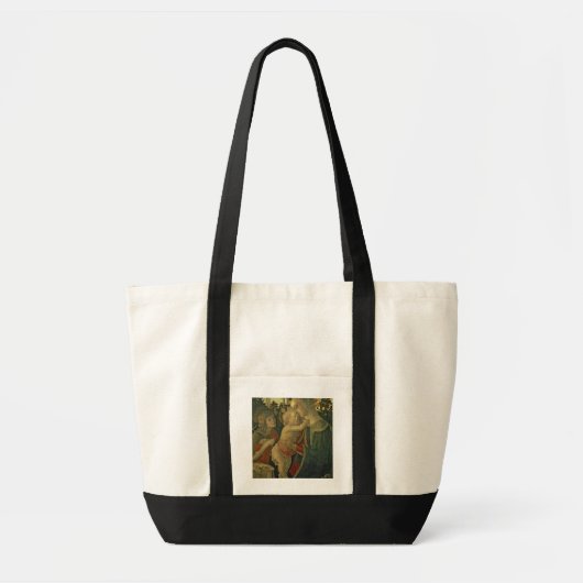 Madonna en Kind met Sint-Janskruid de Baptist (oli Tote Bag (Voorkant)