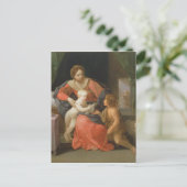 Madonna en kind met Sint-John de Baptist Briefkaart (Staand voorkant)