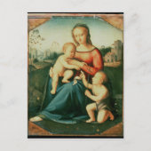 Madonna en kind met Sint-John de Baptist Briefkaart (Voorkant)